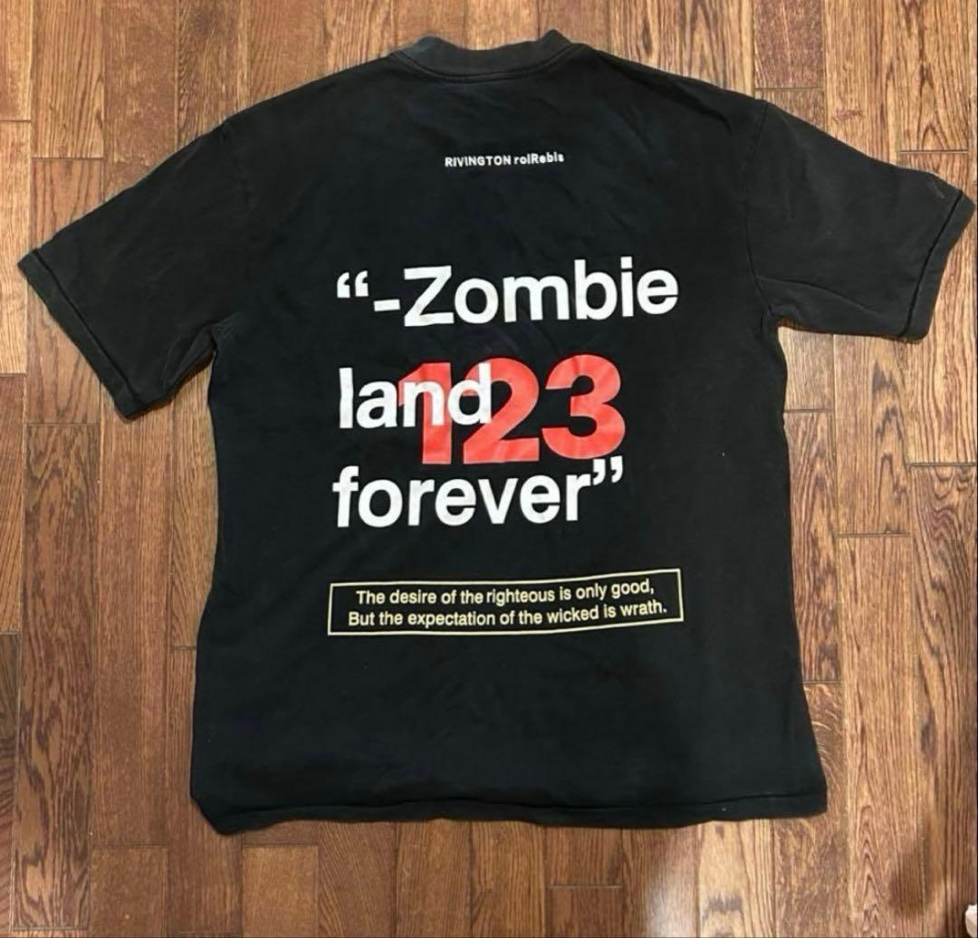 RRR 123 Tシャツ　黒　ブラック　コムドット　やまと着用