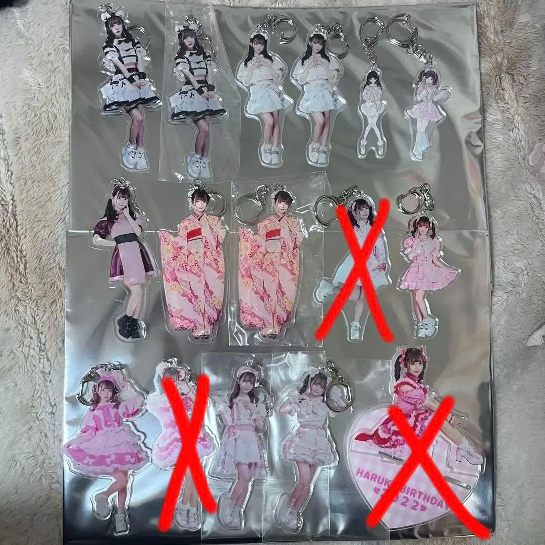 恋星はるか アクキー アクスタ のんふぃく iLiFE ギルギル