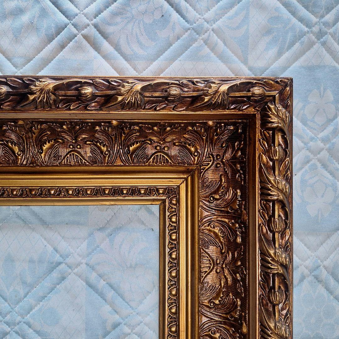 アンティーク調 額縁 型物フレーム 大型