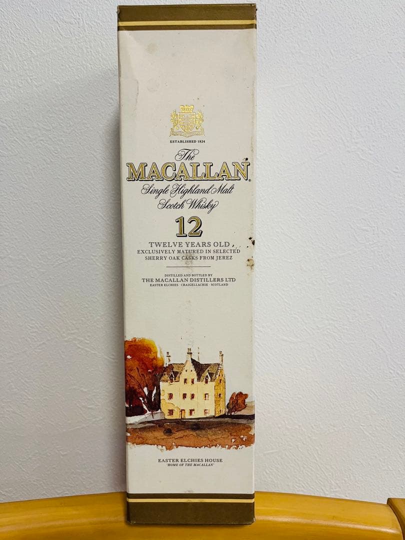 THE MACALLAN ザ マッカラン 12年 750mlオールドボトル箱付き
