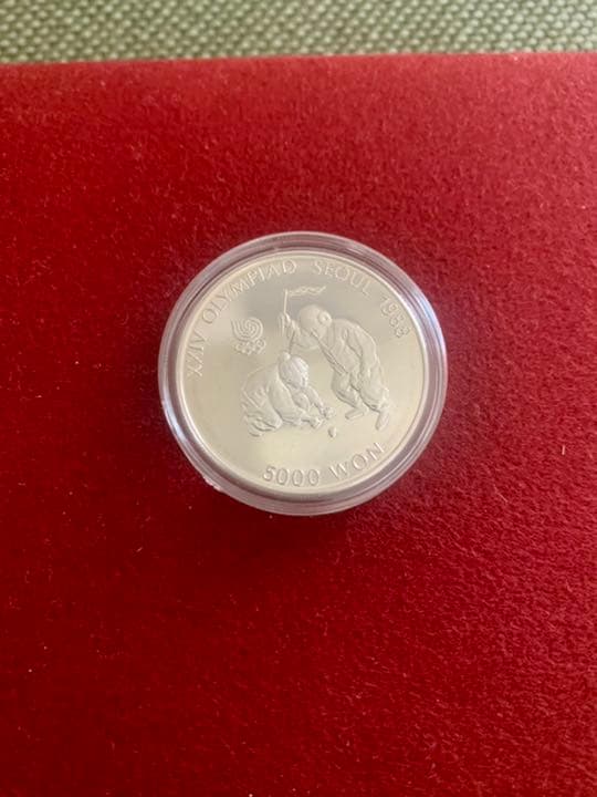 1988年 ソウルオリンピック 記念硬貨 メダル 5枚セット