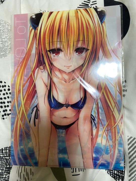 とらぶる　ジャンプフェスタ　ダークネス　クリアファイル　美柑　闇　ヤミ