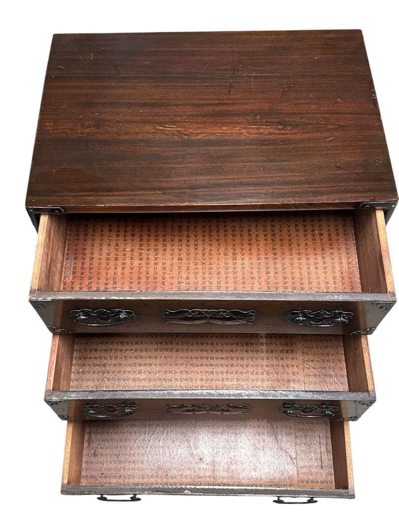 李朝家具　チェスト　バンダジ　韓国　ヴィンテージ　アンティーク　骨董　タンス