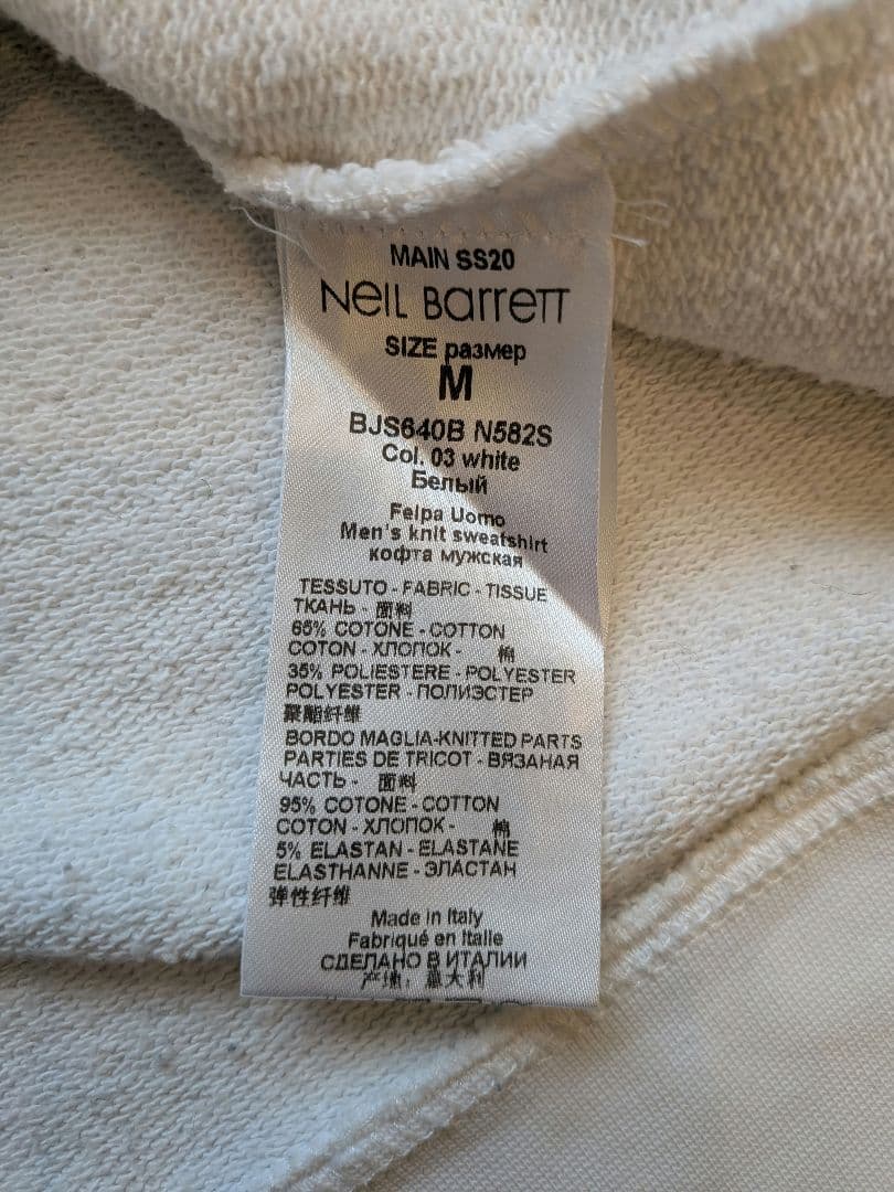 【美品】NeIL BarreTT ニールバレット M