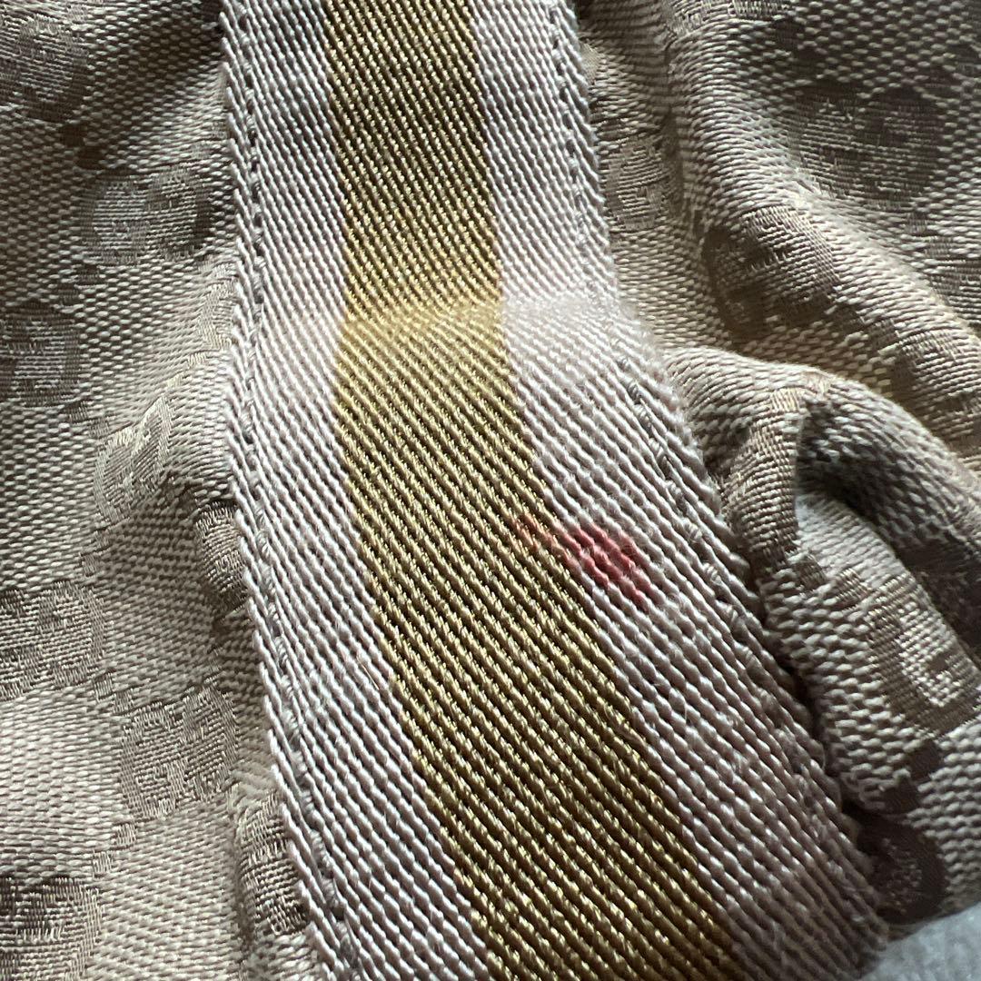 GUCCI トートバッグ ベージュ キャンバス ブランド
