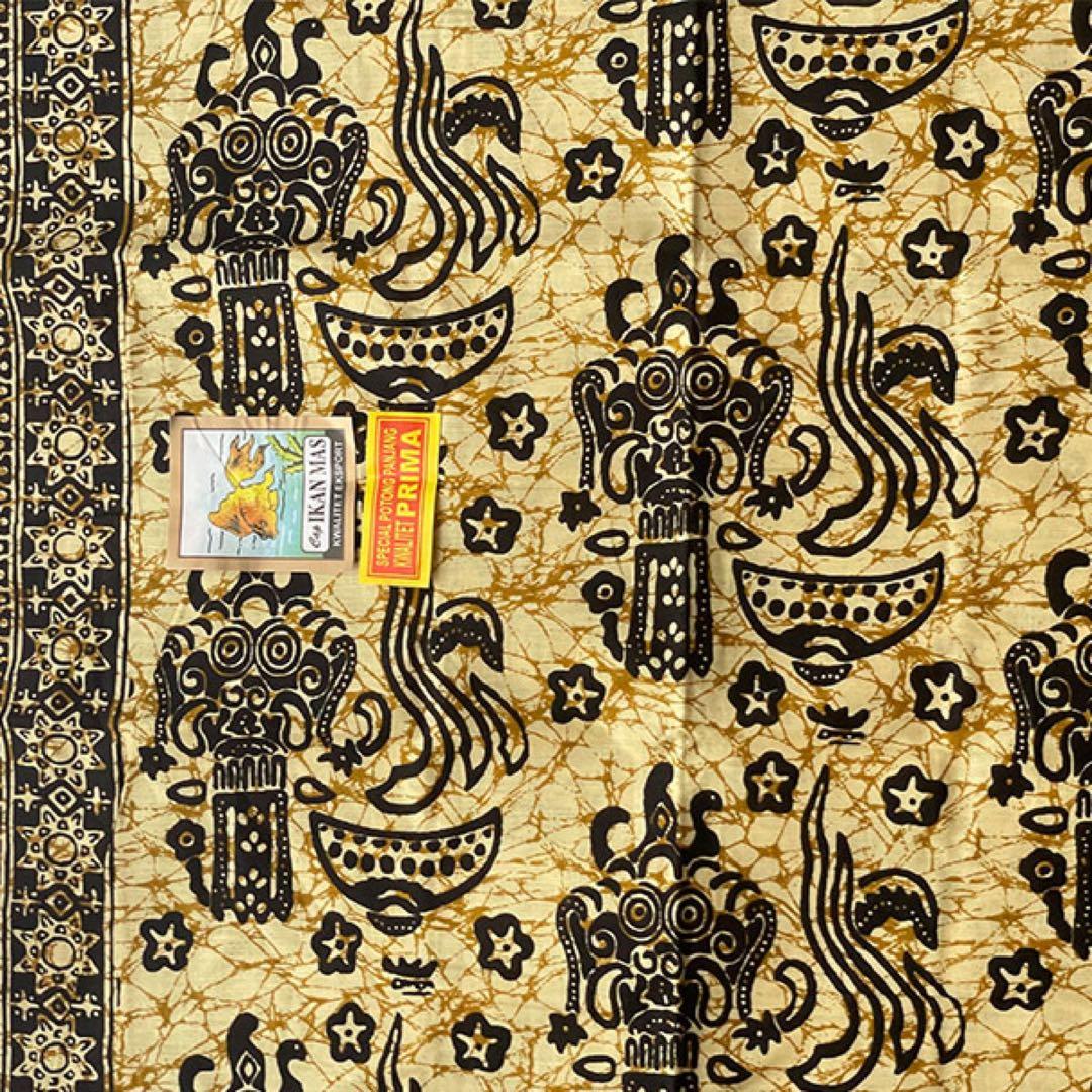 【藤井風さん着用】同柄バティック インドネシア更紗 Premaタワレコ スペイン