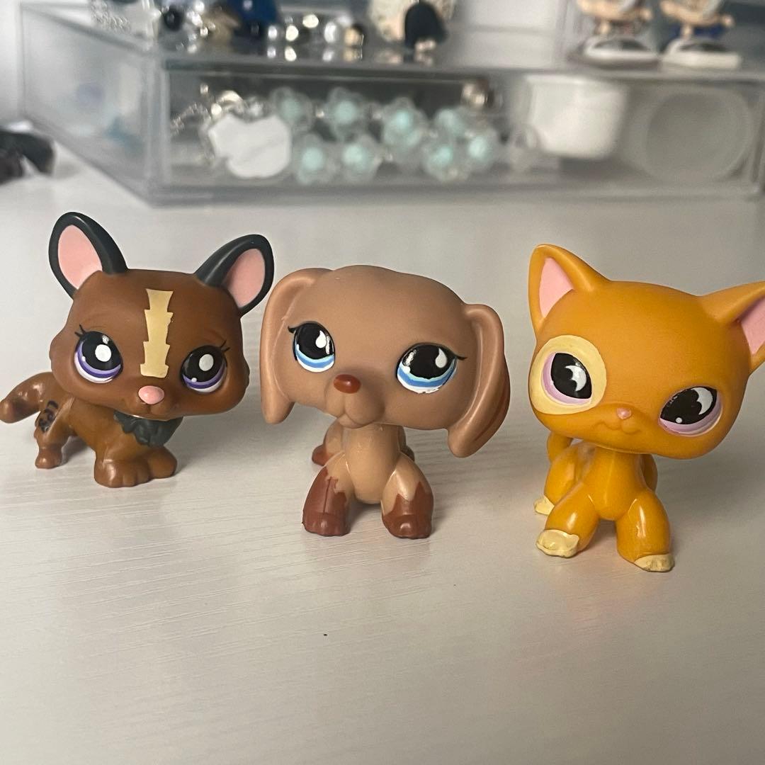 Littlest pet shop 3点