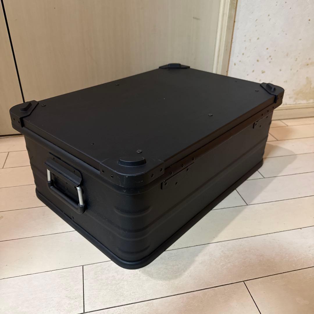 VENTLAX アルミコンテナ PANDORA ブラック46L 上蓋パネル付