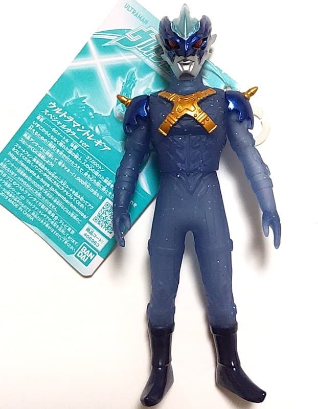 ★稀少クリア★ウルトラマントレギア ソフビ ベリアル タロウ ゼロ怪獣