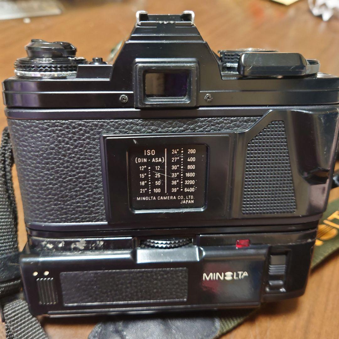 MINOLTA X-700 一眼レフカメラ ジャンク レンズ モータードライブ