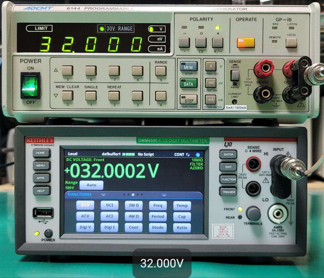 ADVANTEST プログラマブル 直流電圧/電流発生器