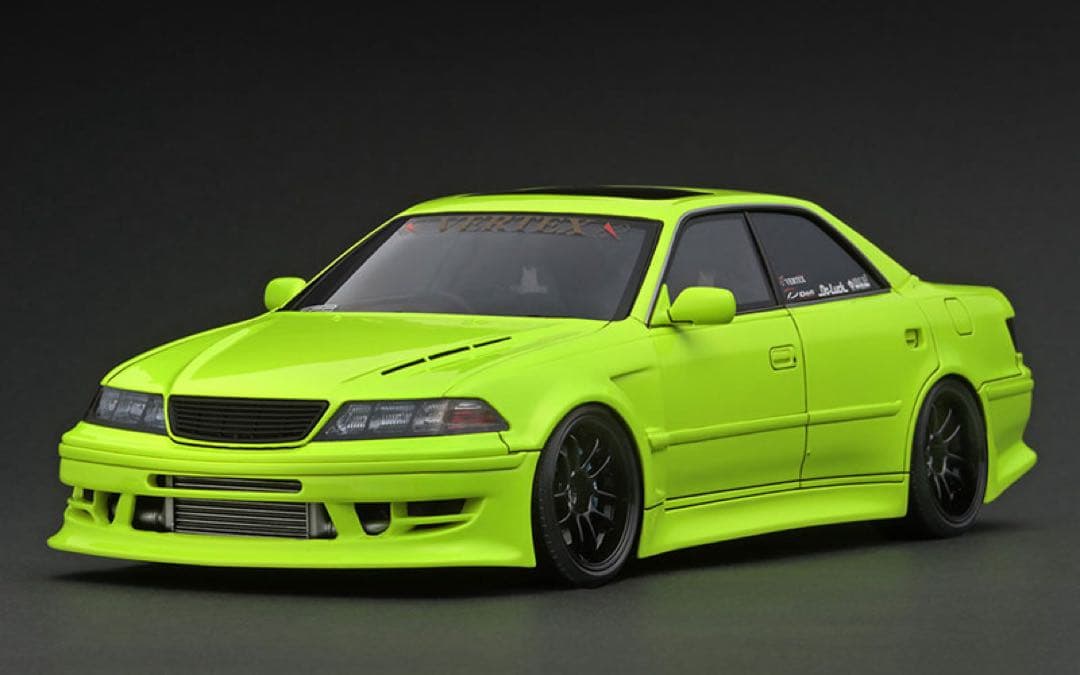 ミニカー IG3583 1/18 VERTEX JZX100 MARK-II Yellow