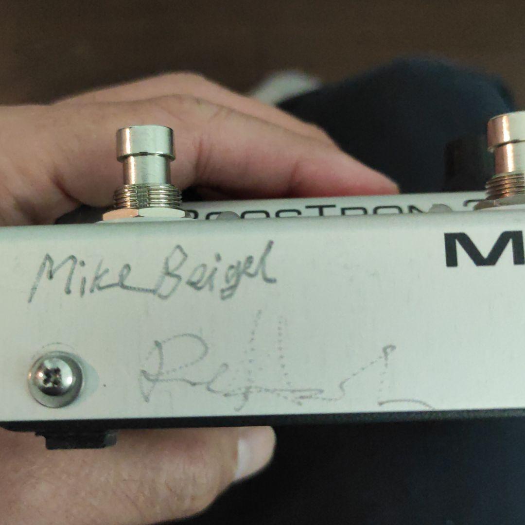 ギター MU FX boostron3