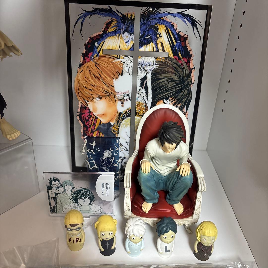 な*K様 ⭐︎DEATH NOTE 一番くじ　B賞　Lフィギュア　D賞　アクリル