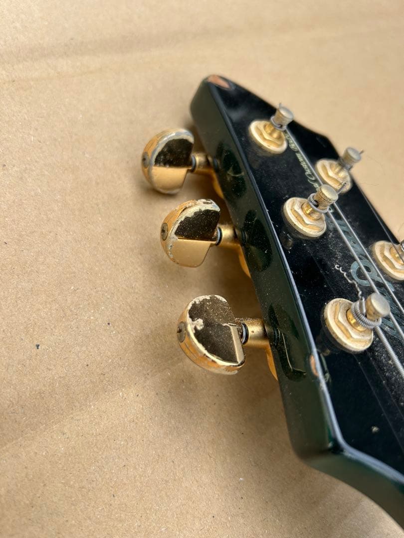 アリアプロ2 オリジナルカスタム ボディ GOTOH グリーン エレキギター