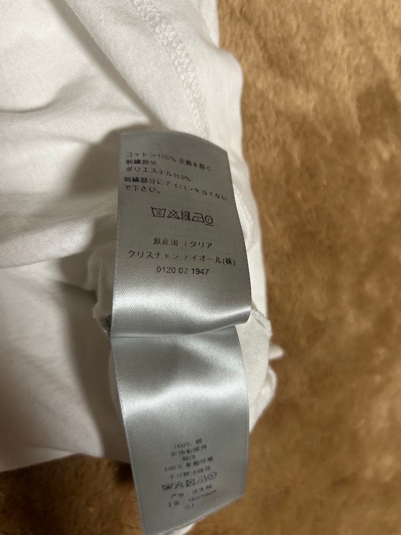 Dior 犬イラスト Tシャツ