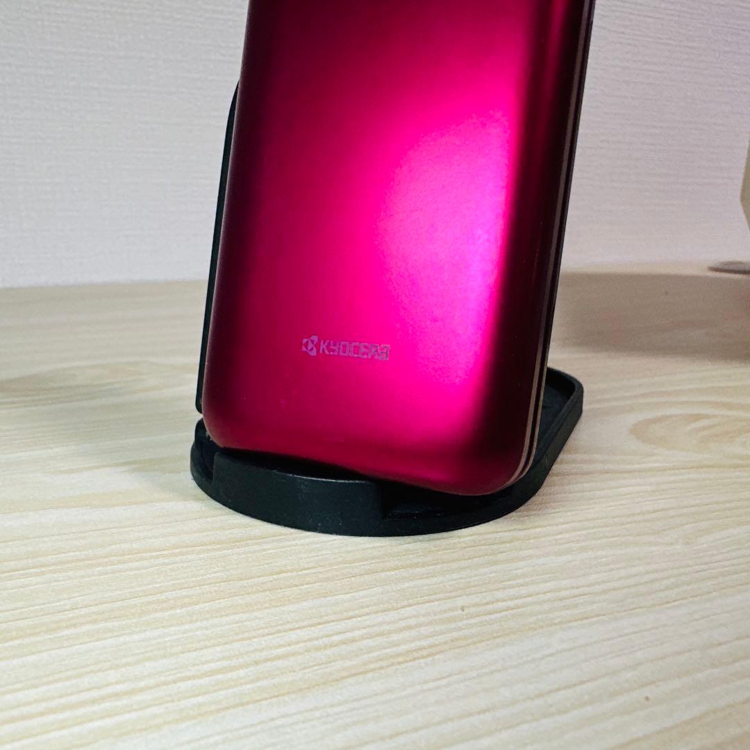 KYF43 携帯電話 かんたんケータイ ライト SIMロック解除済