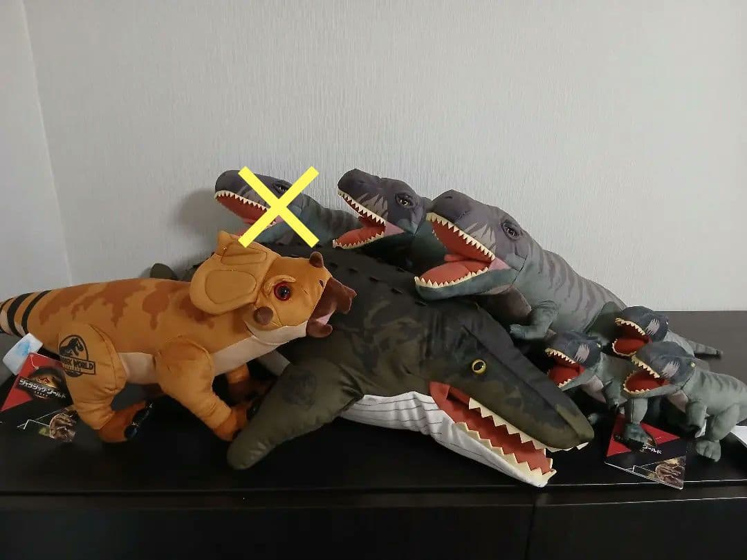 ジュラシック　ワールド ぬいぐるみセット　バラ売り可
