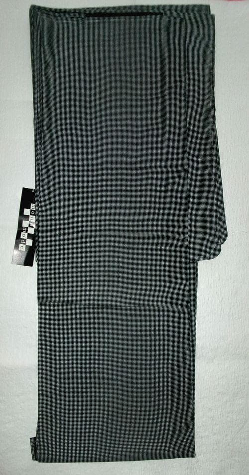 袷洗える着物　TLサイズ　細かい市松柄