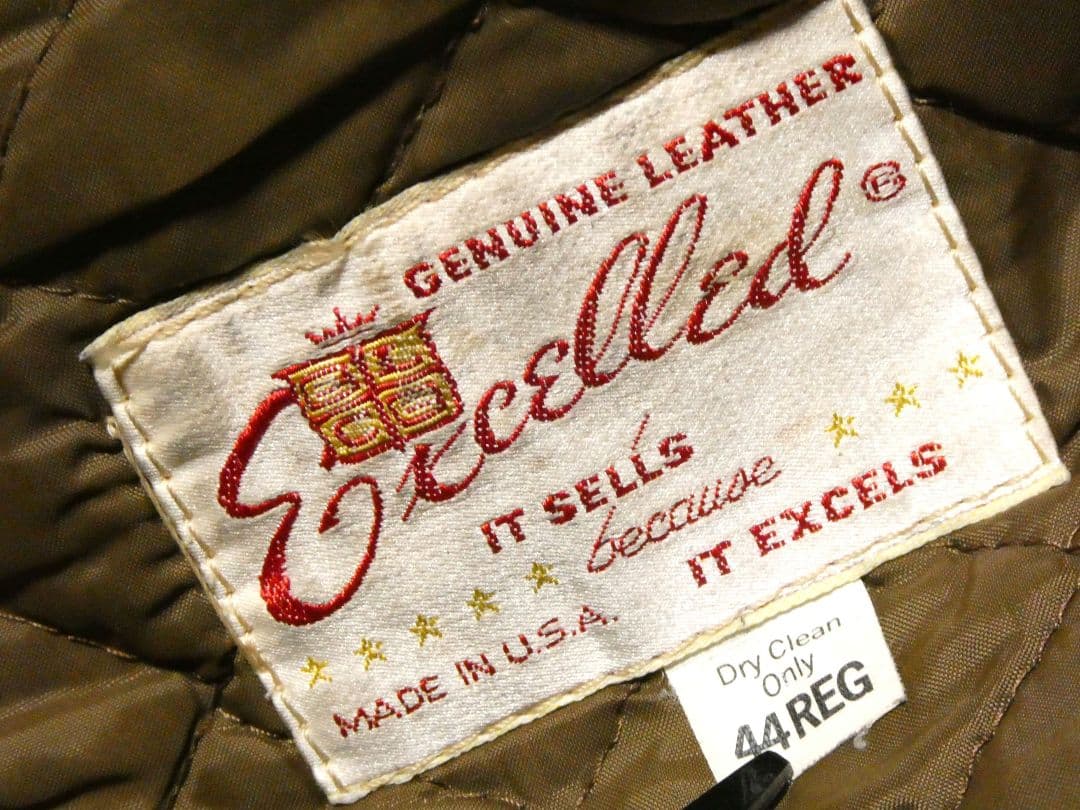 ※専用！アメリカ製！80年代ヴィンテージ！レッドブラウン！Excelled逆