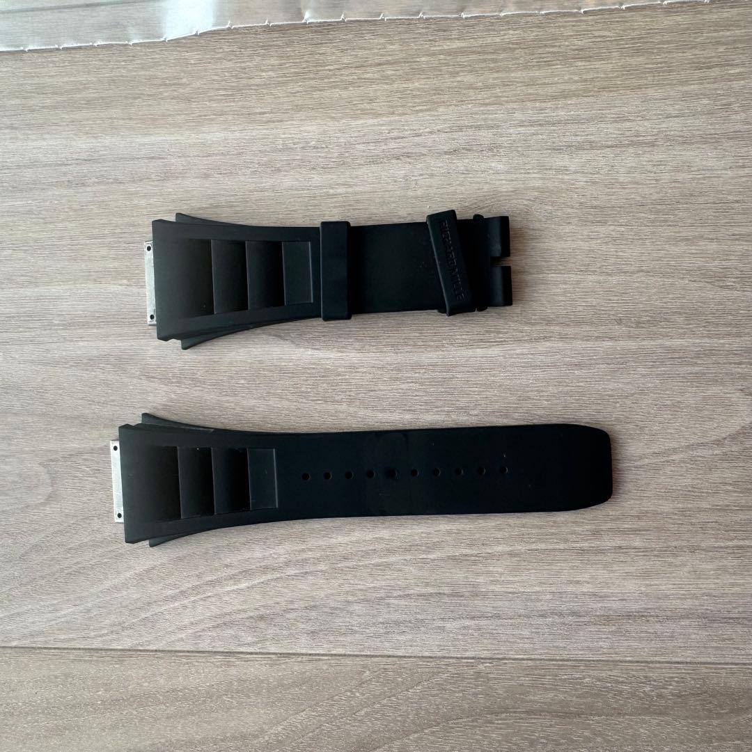 Richard Mille リシャールミル　ラバーベルト　ブラック　30M