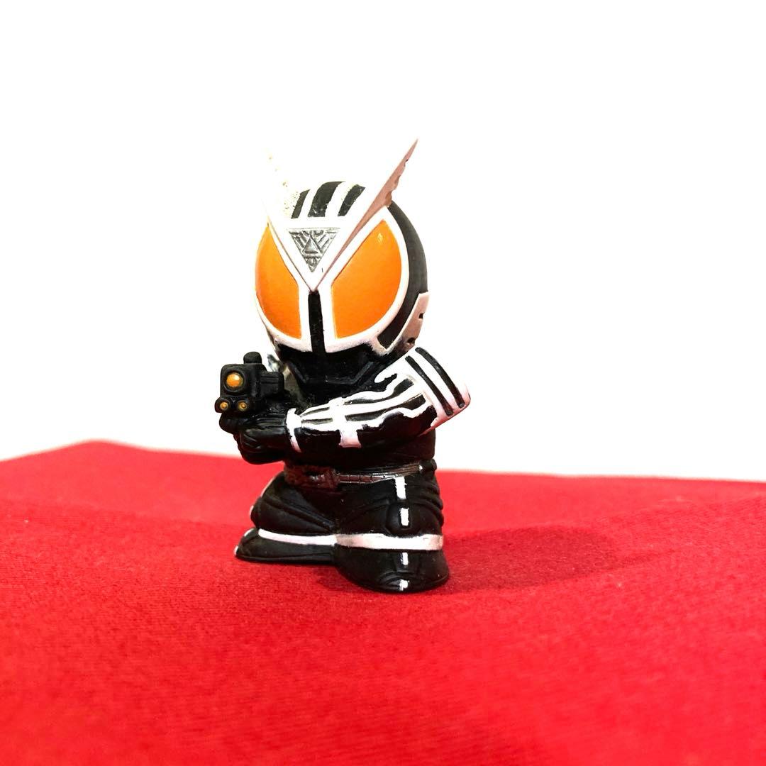 仮面ライダーデルタ 三原 北崎 フィギュア 当時物 SHF 真骨彫 希少 白黒