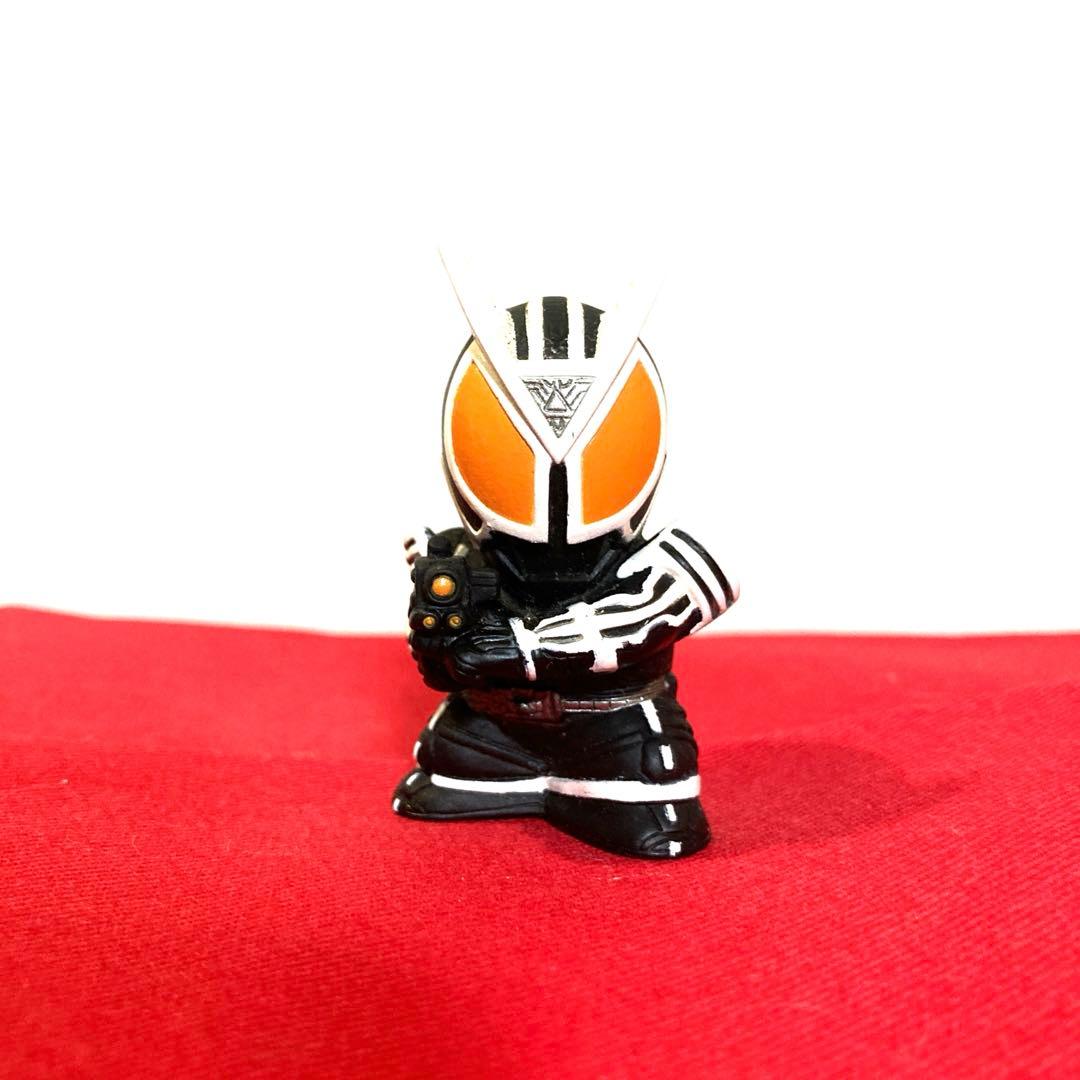 仮面ライダーデルタ 三原 北崎 フィギュア 当時物 SHF 真骨彫 希少 白黒