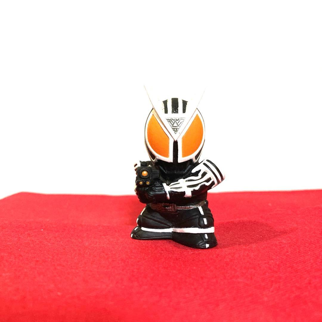 仮面ライダーデルタ 三原 北崎 フィギュア 当時物 SHF 真骨彫 希少 白黒