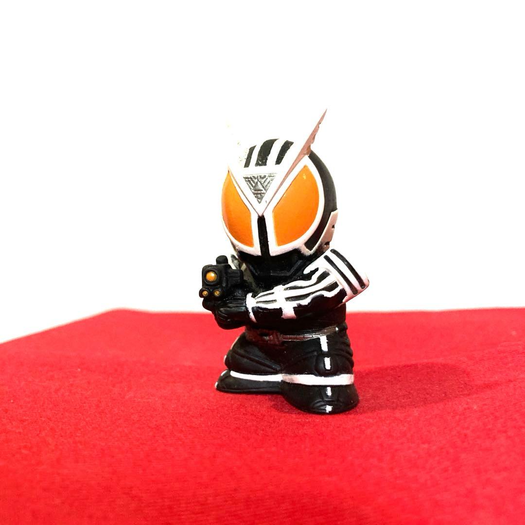 仮面ライダーデルタ 三原 北崎 フィギュア 当時物 SHF 真骨彫 希少 白黒