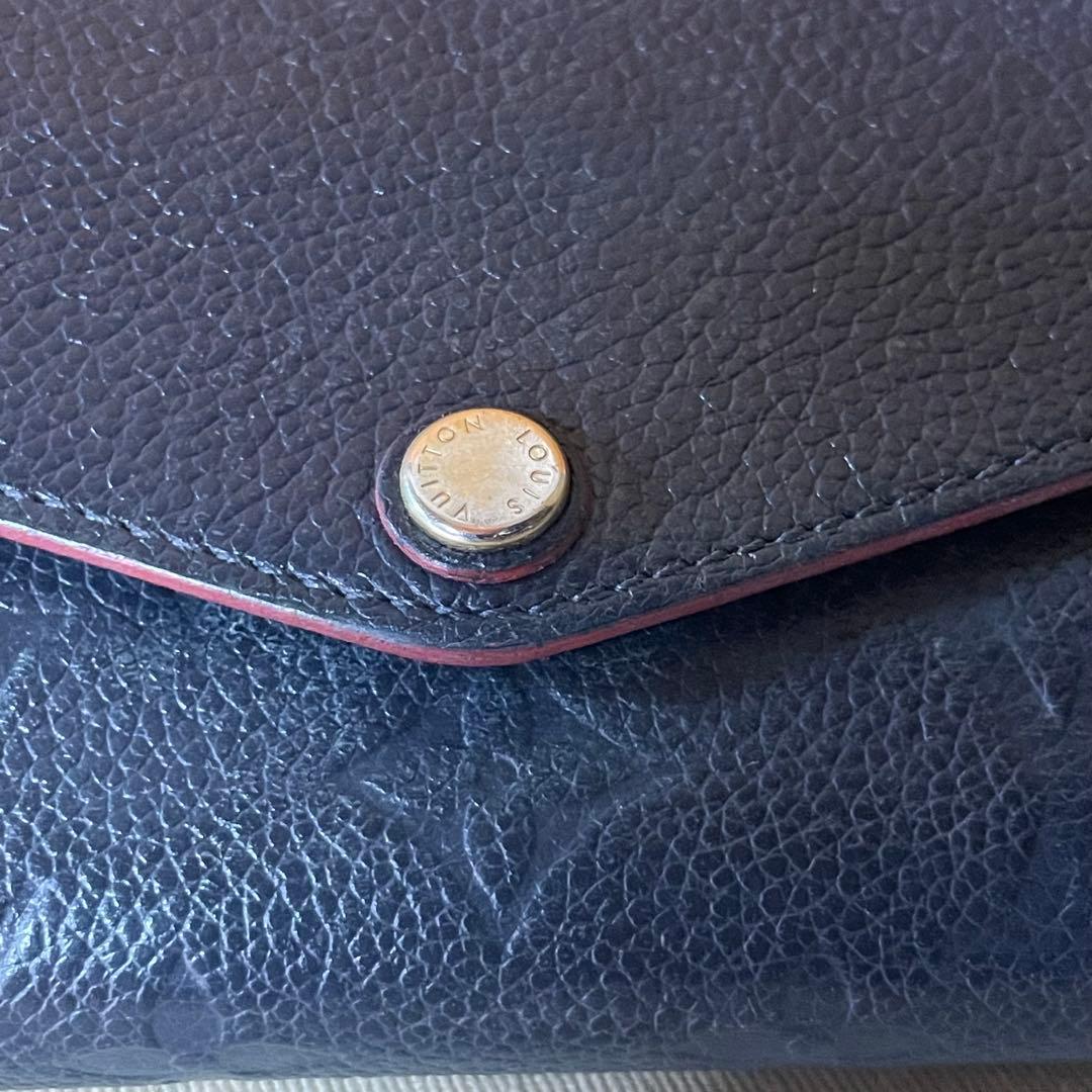 LOUIS VUITTONモノグラムアンプラント ポルトフォイユ長財布