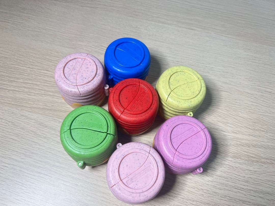 セガトイズ　お茶犬湯のみの小部屋　7個セット　なごみの家