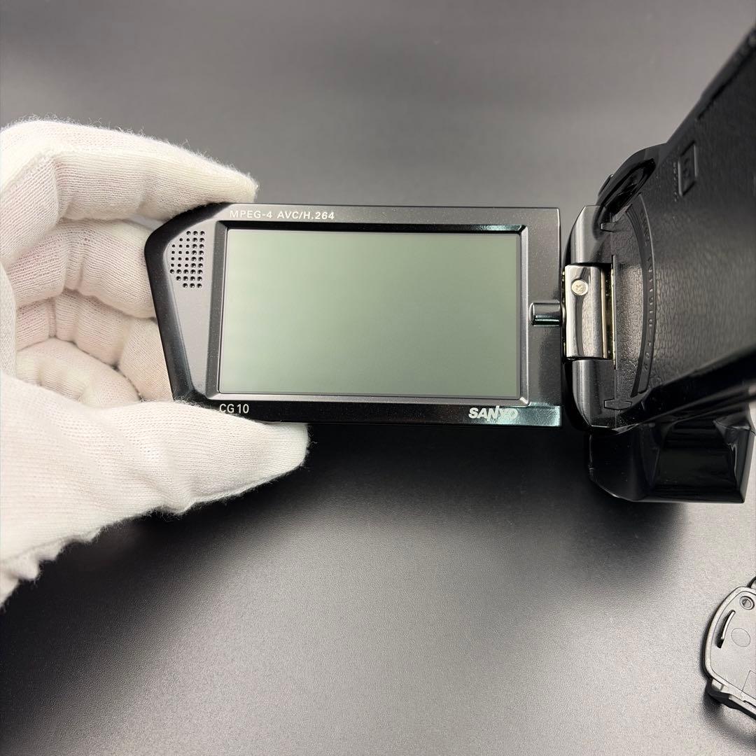 SANYO Xacti DMX-CG10 ブラック メモリビデオカメラ ザクティ