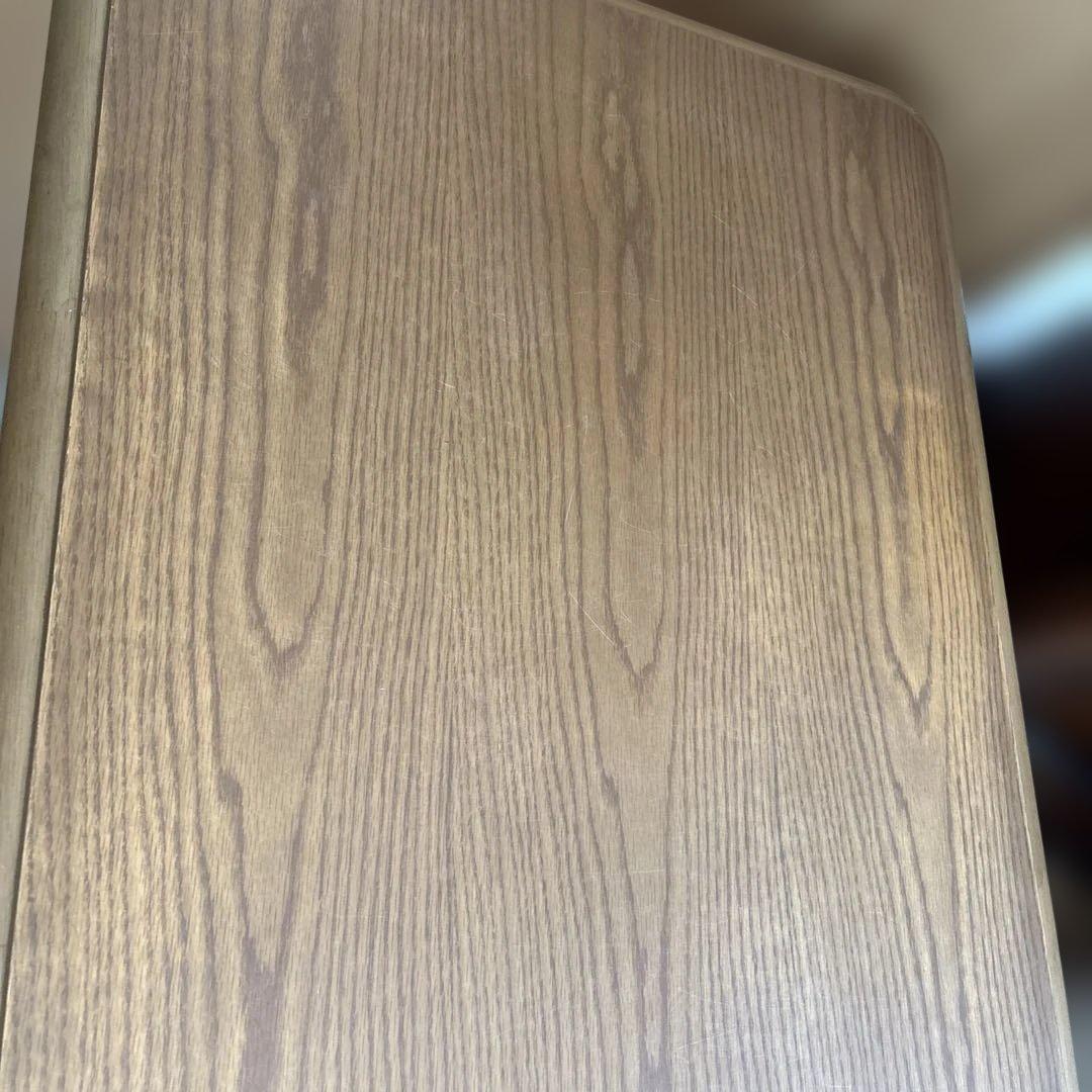 コイズミナチュラルウッド 家具調長方形こたつ未使用に近いコード収納付き即日発送！