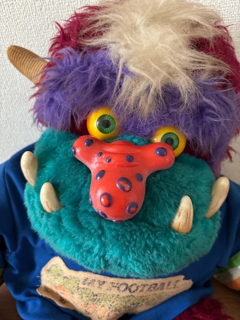 マイフットボールモンスター 1986年製 ぬいぐるみ