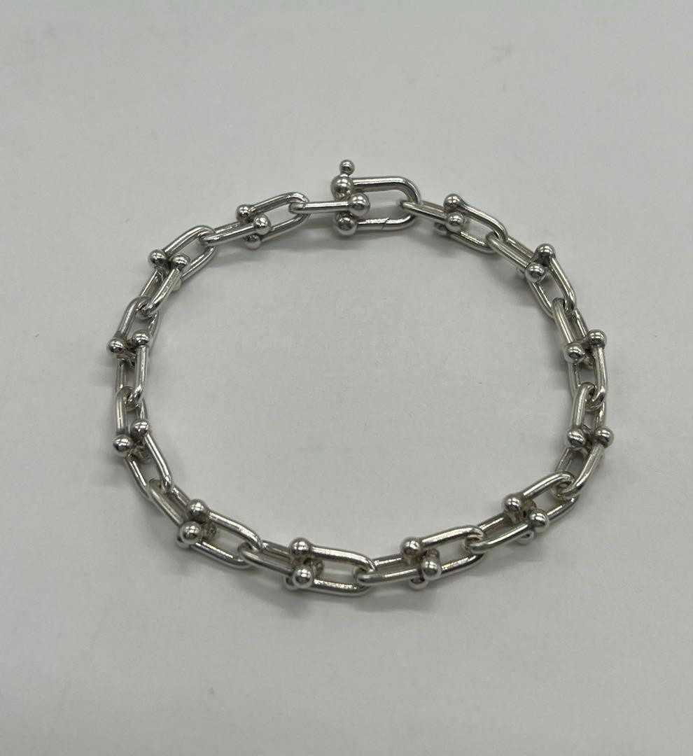 ティファニー TIFFANY ハードウェア スモールリンク ブレスレット SV