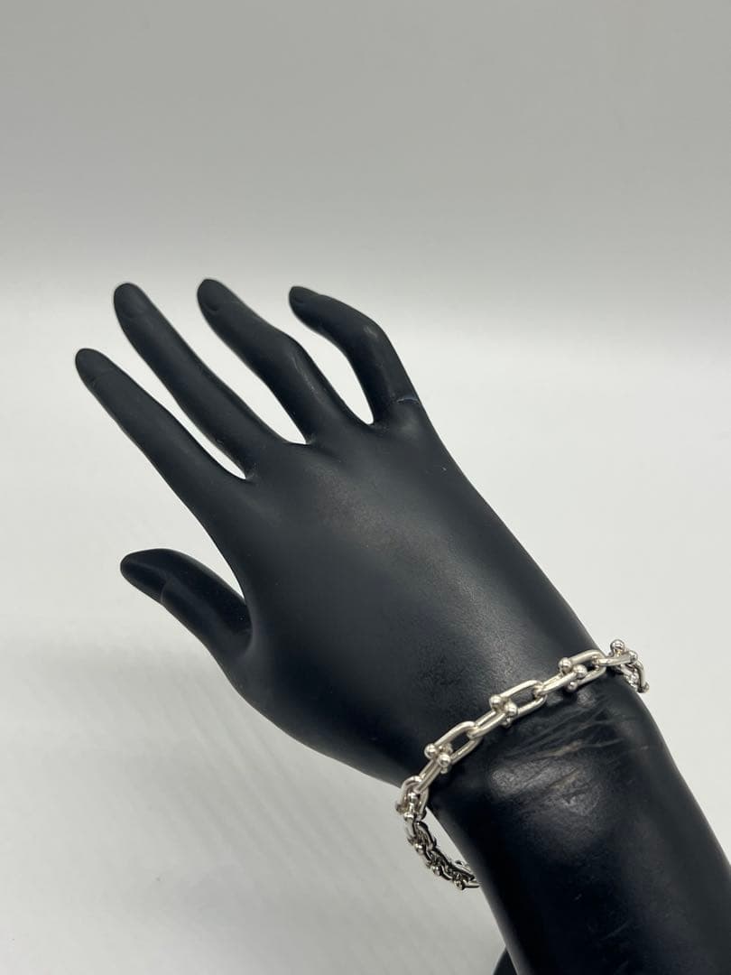 ティファニー TIFFANY ハードウェア スモールリンク ブレスレット SV