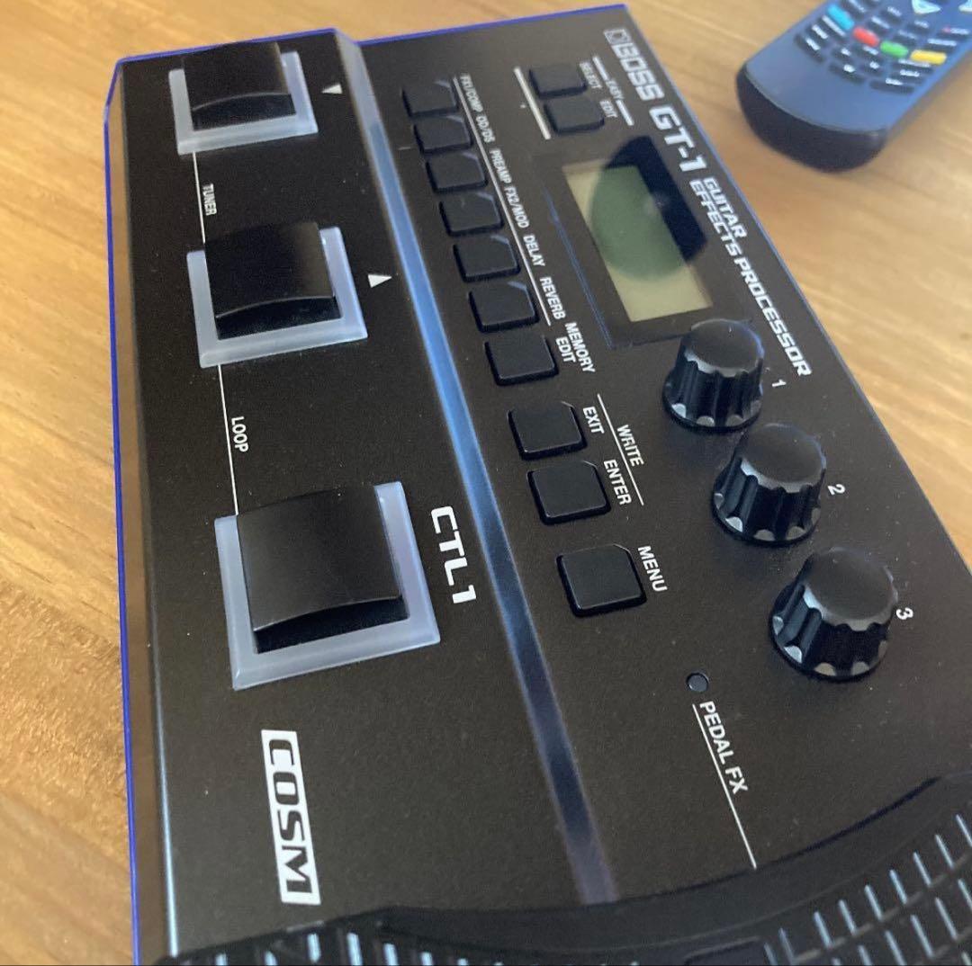 【値下げ中】BOSS GT-1 マルチエフェクター（アダプタ付き）