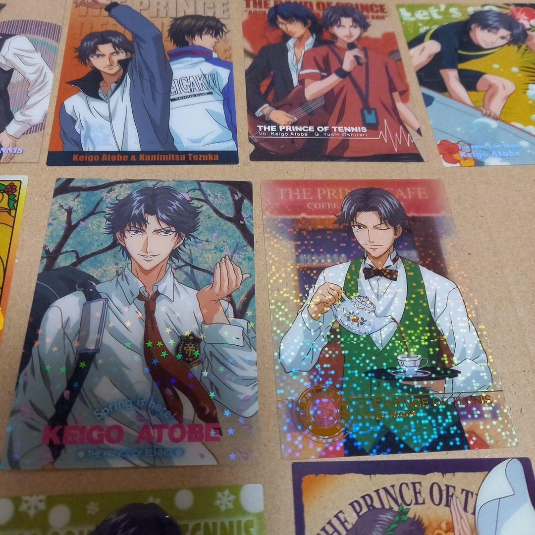 テニスの王子様　シャイニングクリアカード　跡部13枚セット　レア含