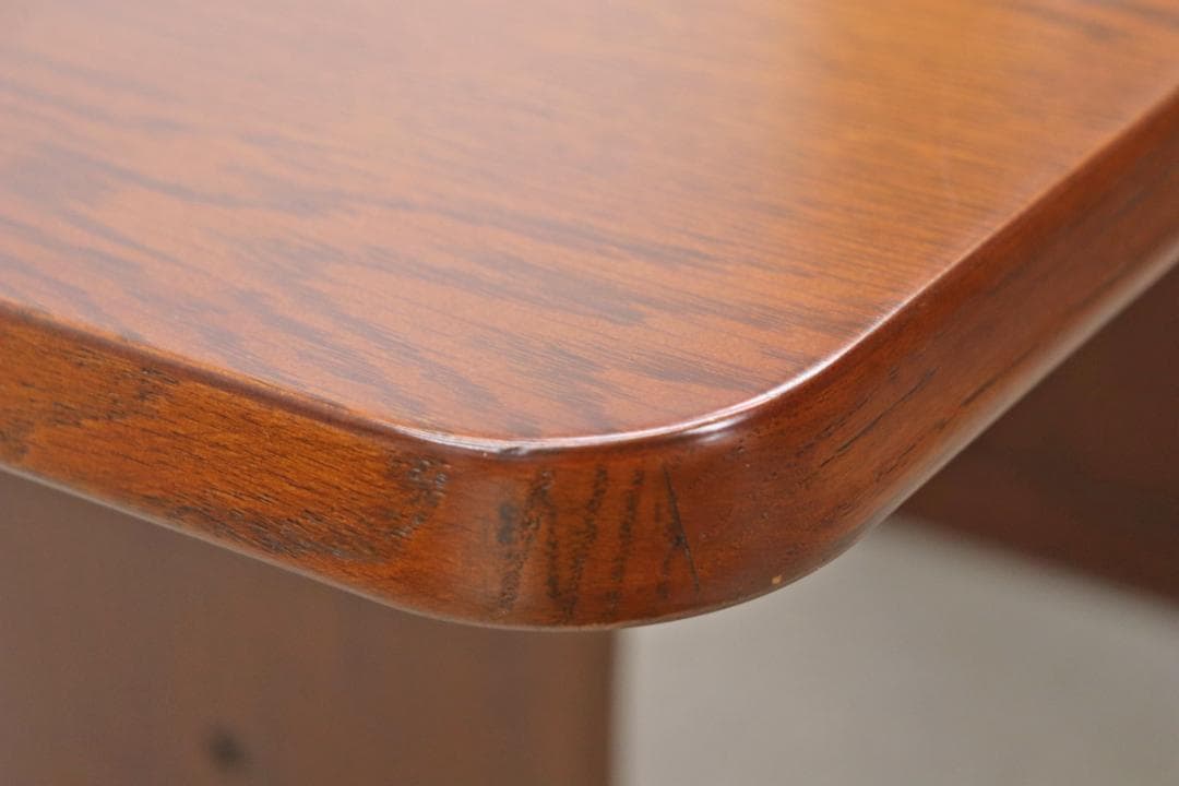 三越家具 ブルージュ 楢材 クラシカル バタフライ ダイニングテーブル 机