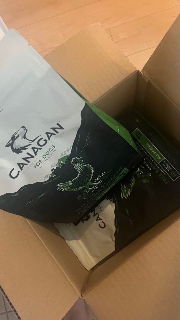 【賞味期限2026/1/14】CANAGAN ドッグフード チキン2kg×2袋