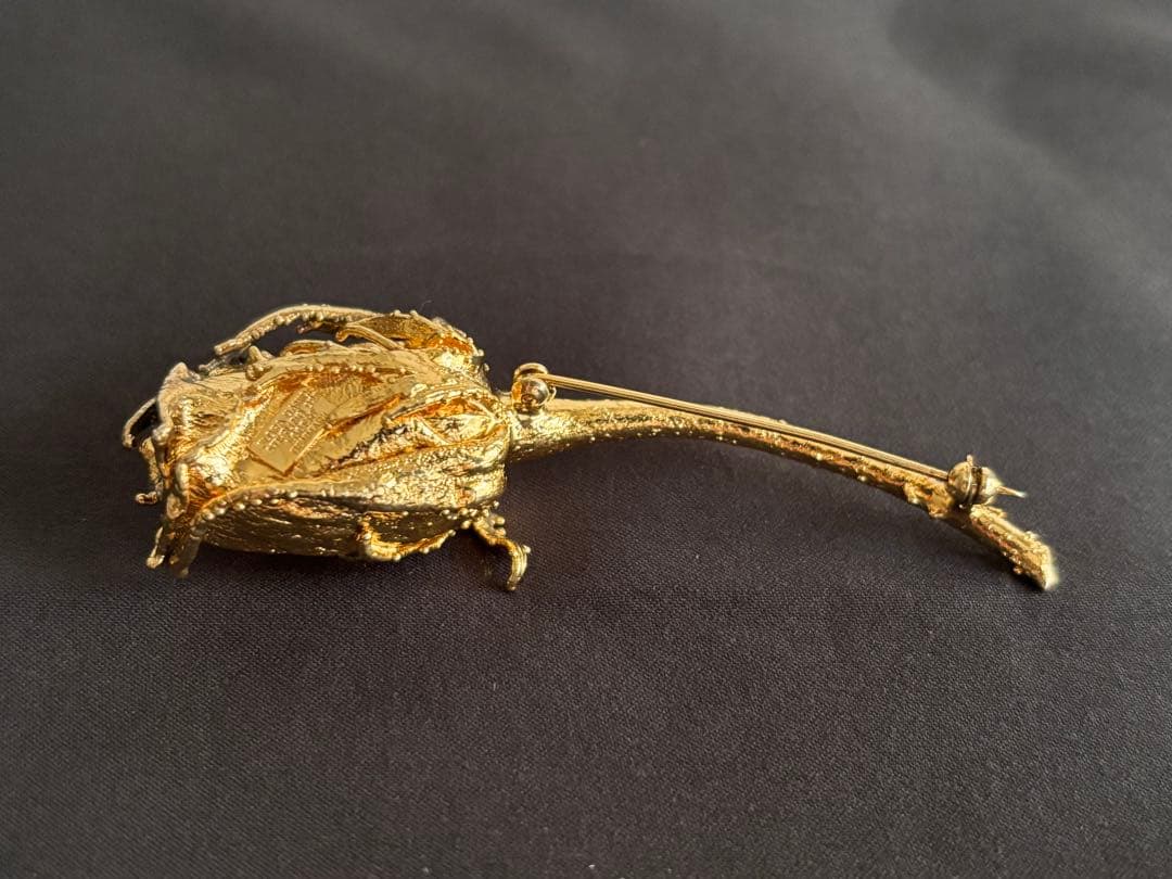 ヴィンテージデンマーク 925シルバー FLORA DANICA ブローチ