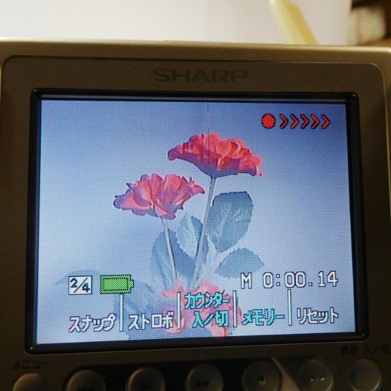 動作良好　Video.8シャープVL-EH480 8ミリビデオカメラDVD化