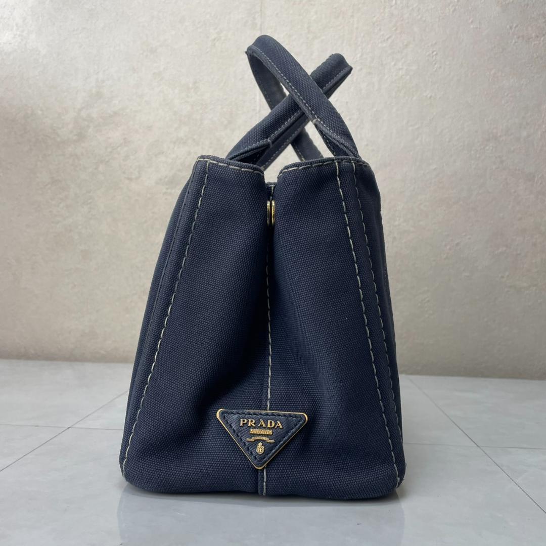 PRADA カナパ プラダ 2way ショルダー ギンガムチェック 1BG439