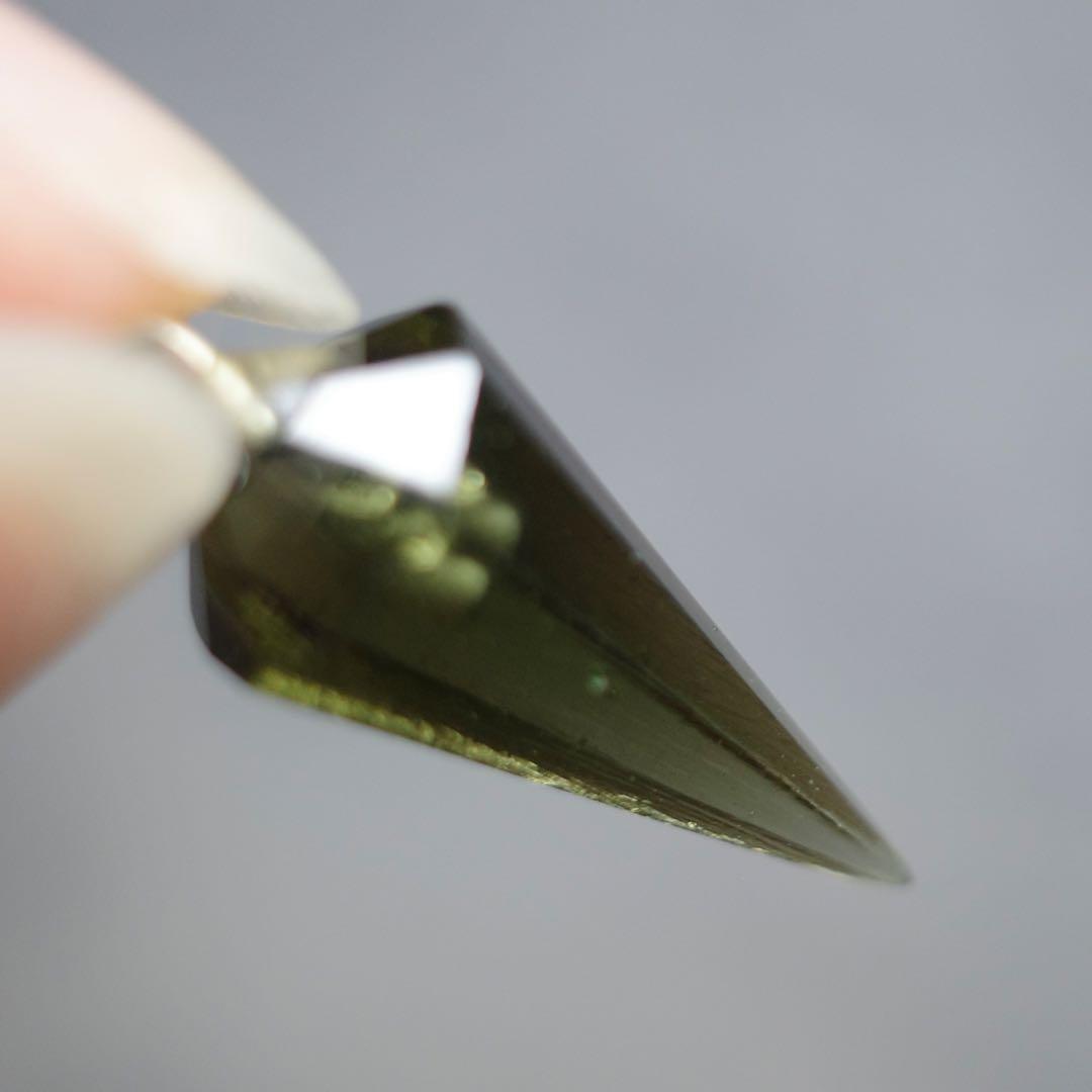 モルダバイト ペンデュラム 鑑別書付き