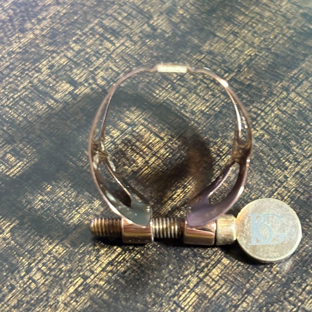 B♭クラリネットリガチャー　BG ローズゴールド　L39 キャップセット