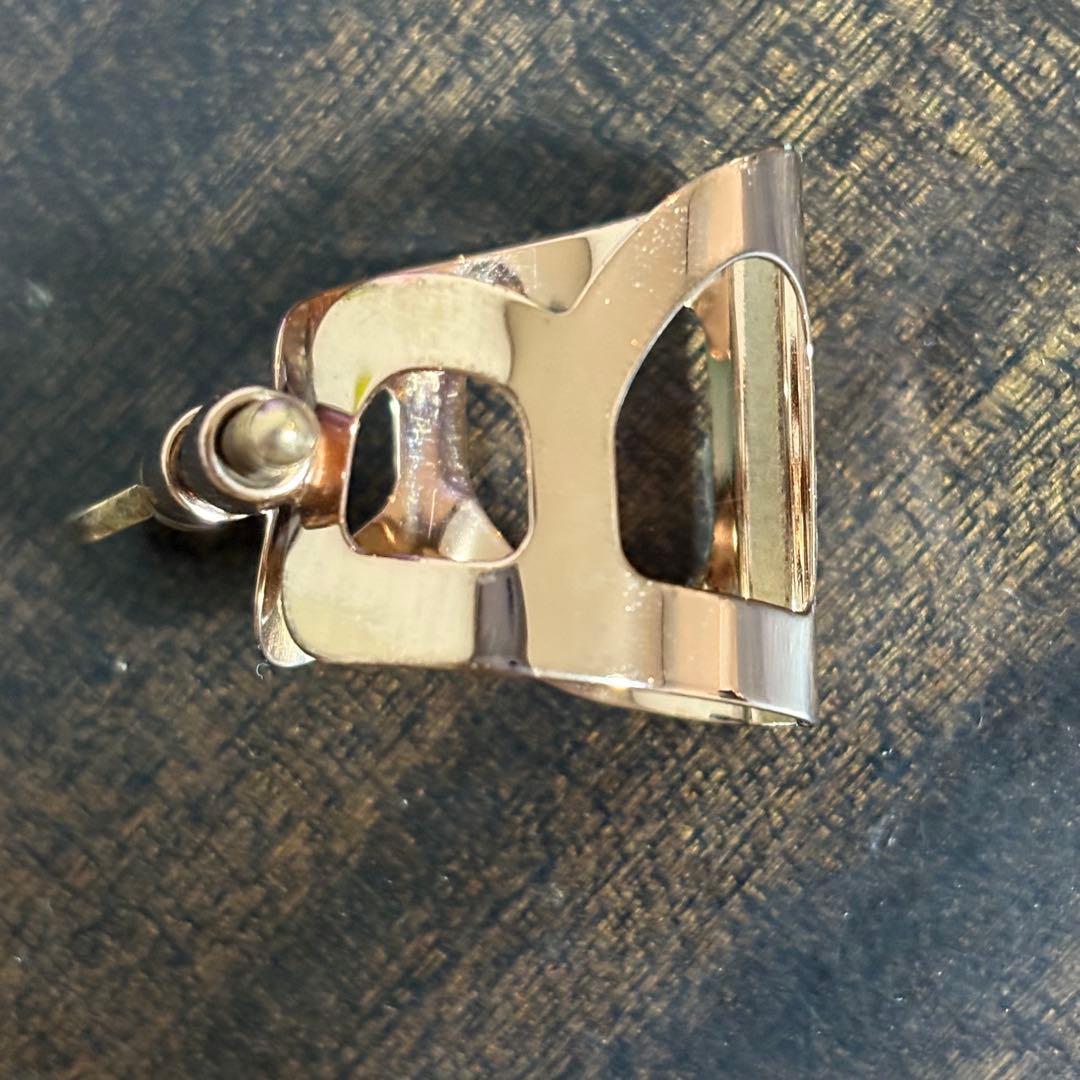 B♭クラリネットリガチャー　BG ローズゴールド　L39 キャップセット