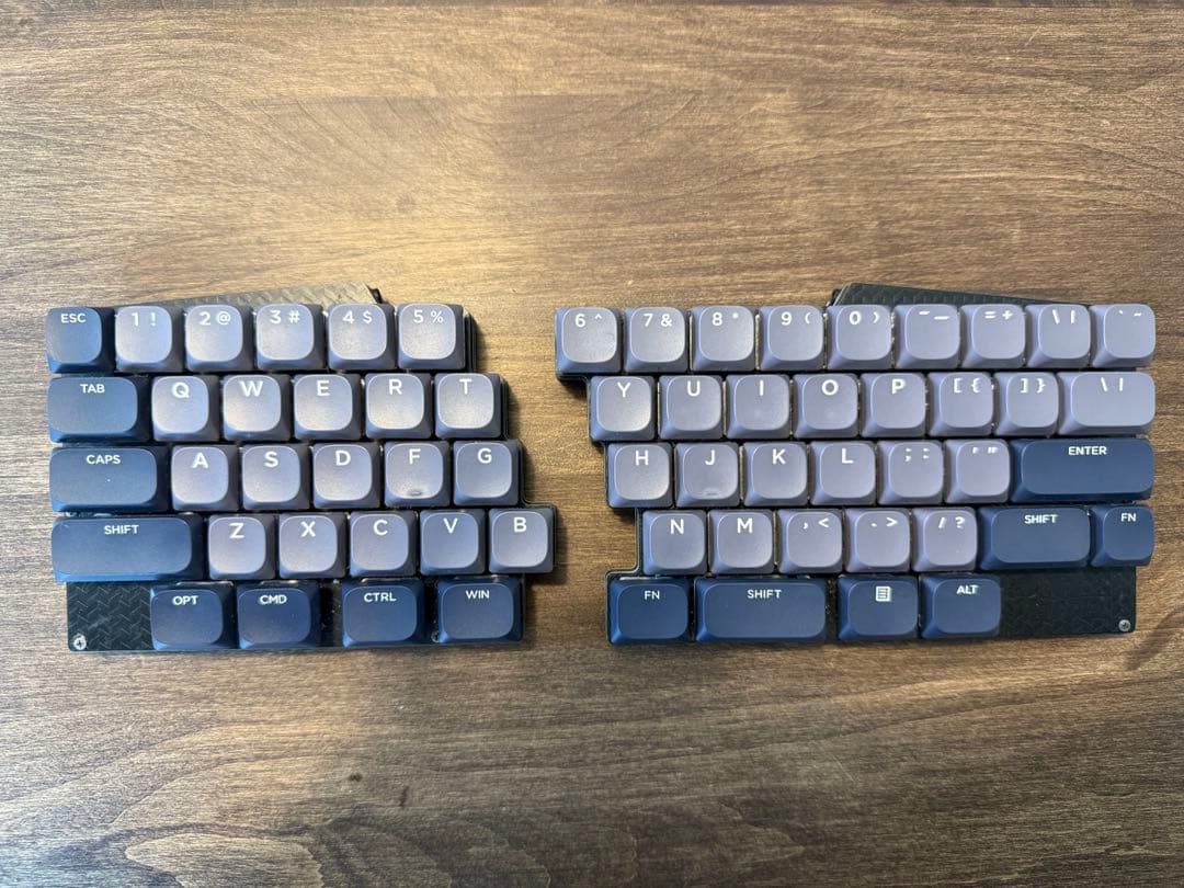 【12/22値下げ】分割キーボード 7spro キーキャップ3セット付属