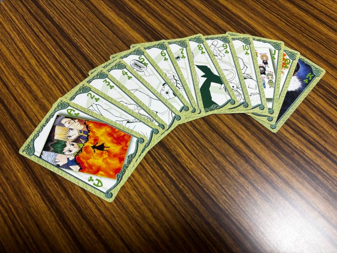 HUNTER×HUNTER ハンターハンター 原画トランプ ジャンプフェスタ
