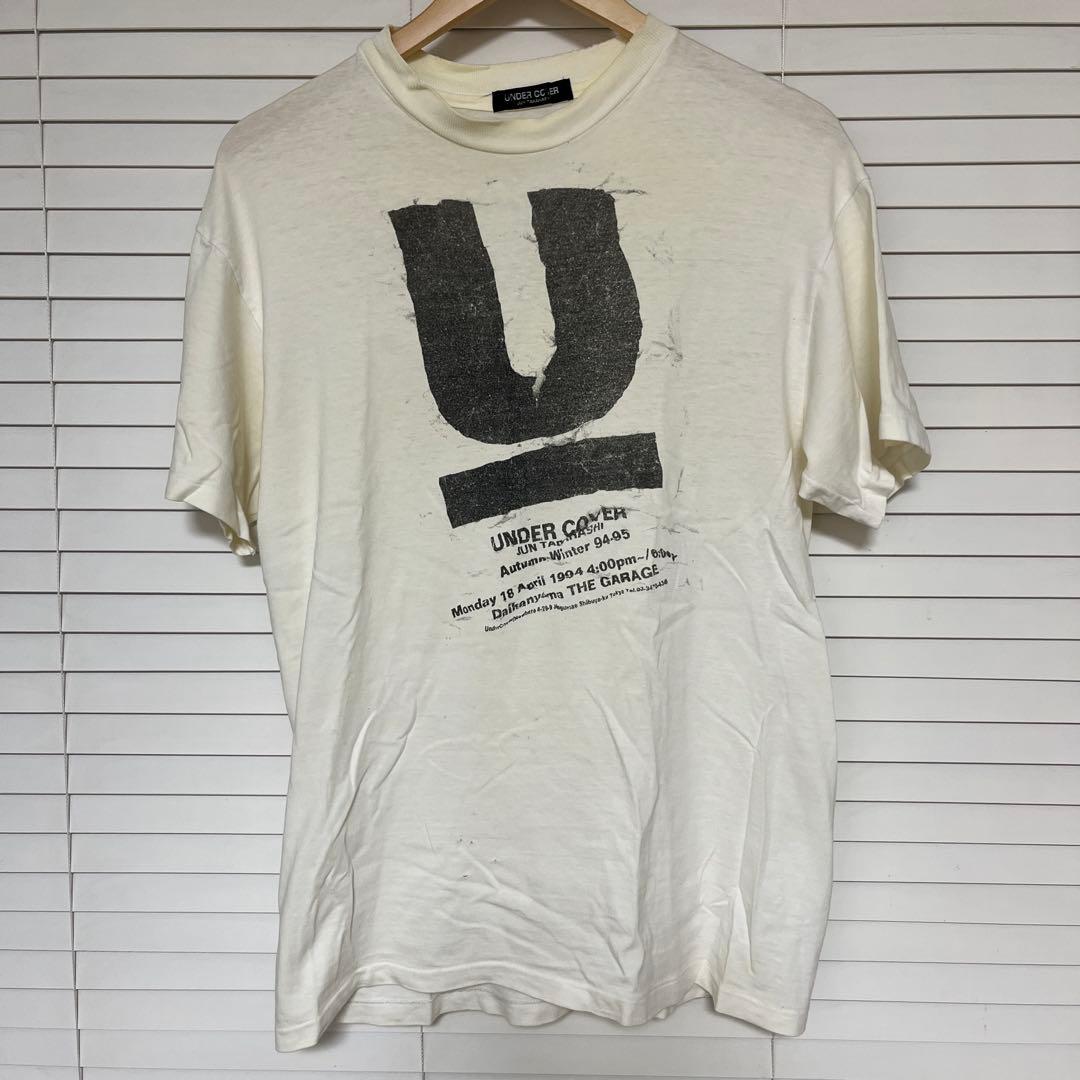 初期　UNDER COVER フライヤー thunderシャツ　手刷プリント