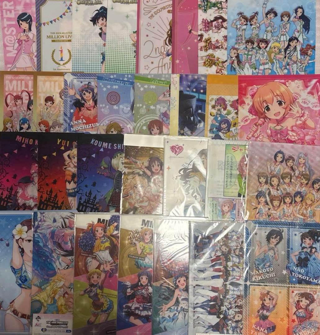 シンデレラガールズ クリアファイル 大量まとめ売り